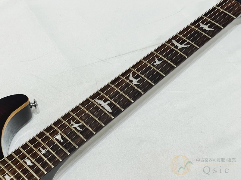 【PRS custom24 2012年製】美品　値下げ中 PRS Custom24 10Top Faded Grey Black (Pattern Regular Neck