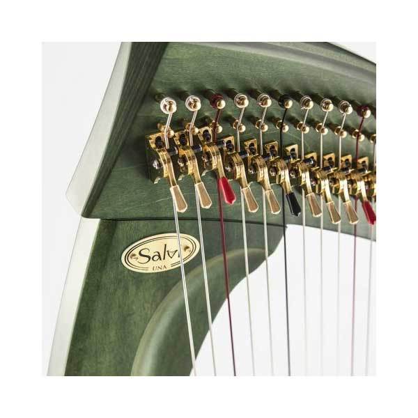 Salvi Harps UNA DELUXE ウーナ デラックス (グリーン) 38弦 ハープ