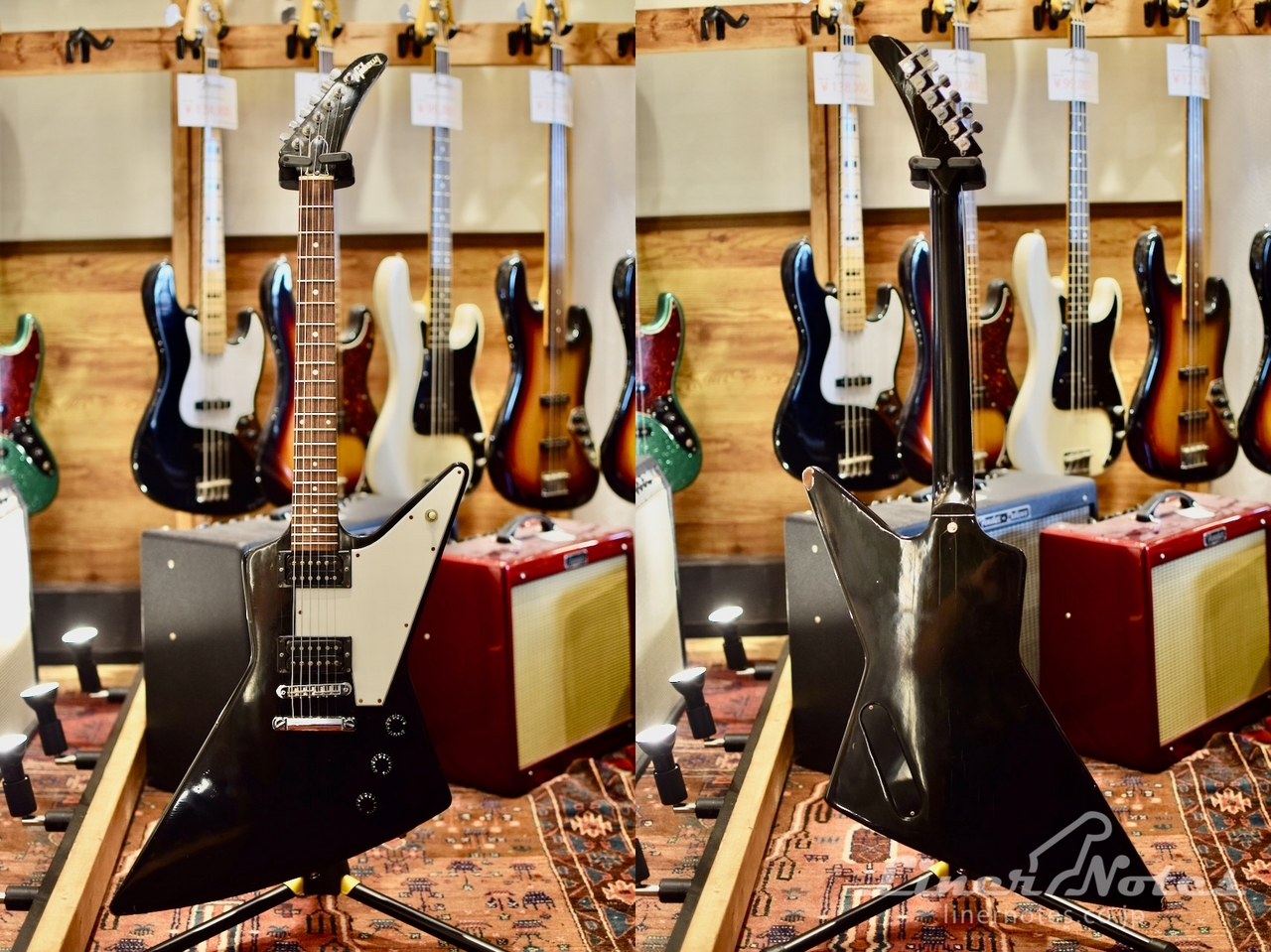 Disney エレキギター ブラック Jackson X Series Dinky DKAF7 MS Electric Guitar, 7-String