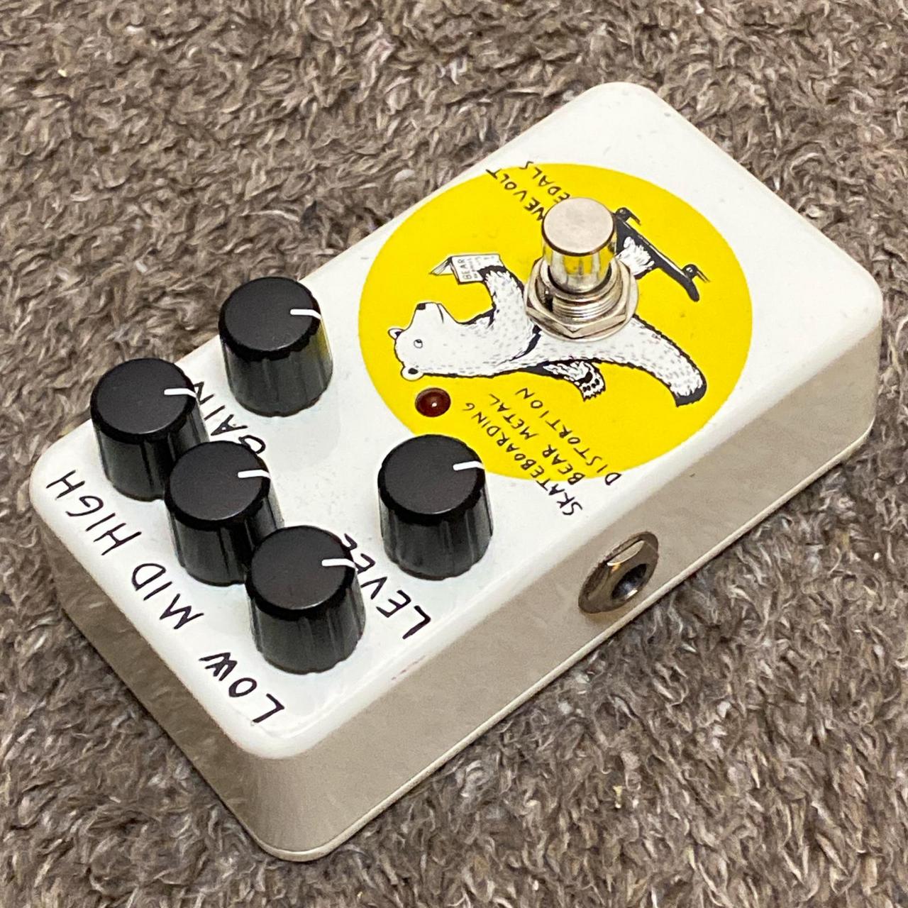 ギター NINEBOLT PEDALS BEAR L DISTORTION Ninevolt Pedals ( ナインボルトペダルズ ) SKATEBOARDING BEAR