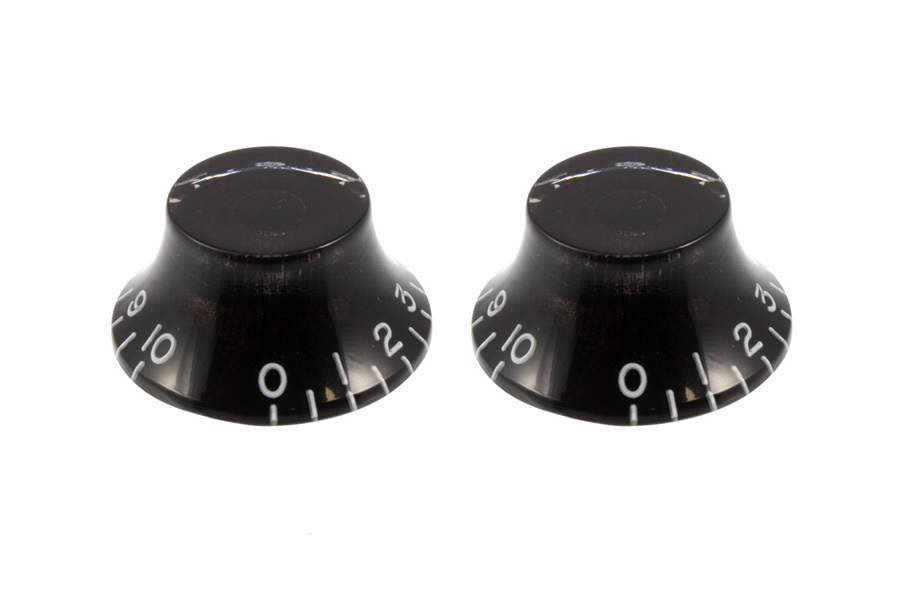 ALLPARTS Black Bell Knobs【5008】