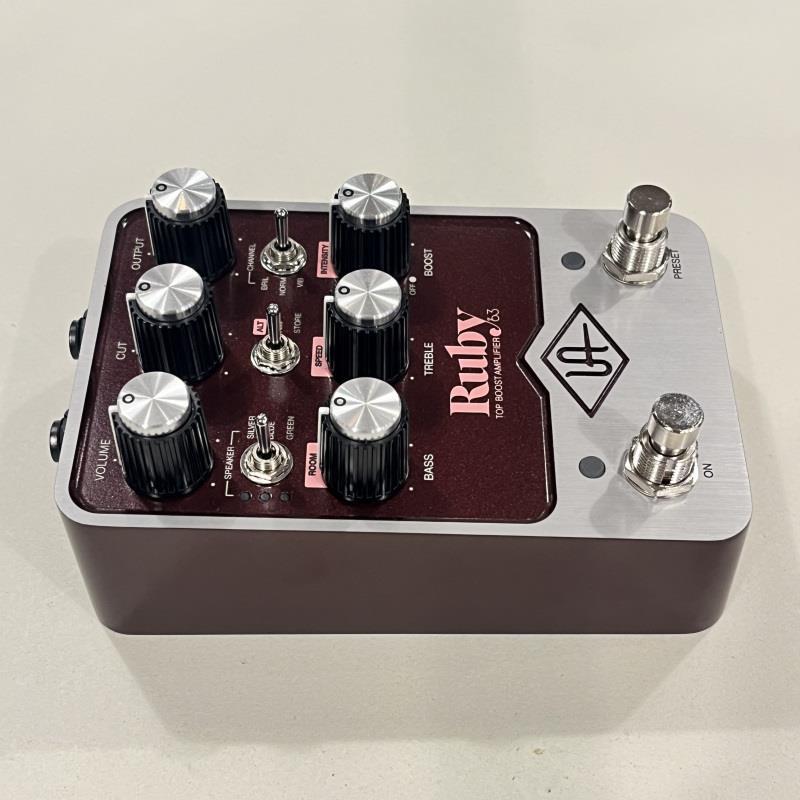UAFX Ruby 中古 Universal Audio UAFX Ruby 63 Top Boost Amplifier（中古