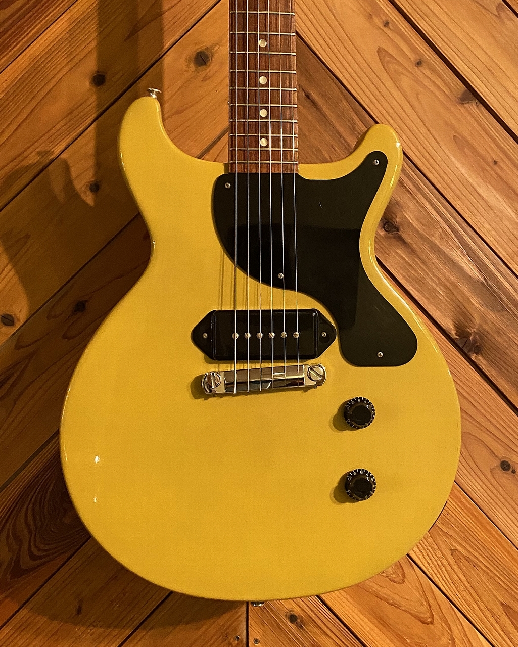 Gibson Billie Joe Armstrong Les Paul Junior Doublecut TV Yellow 