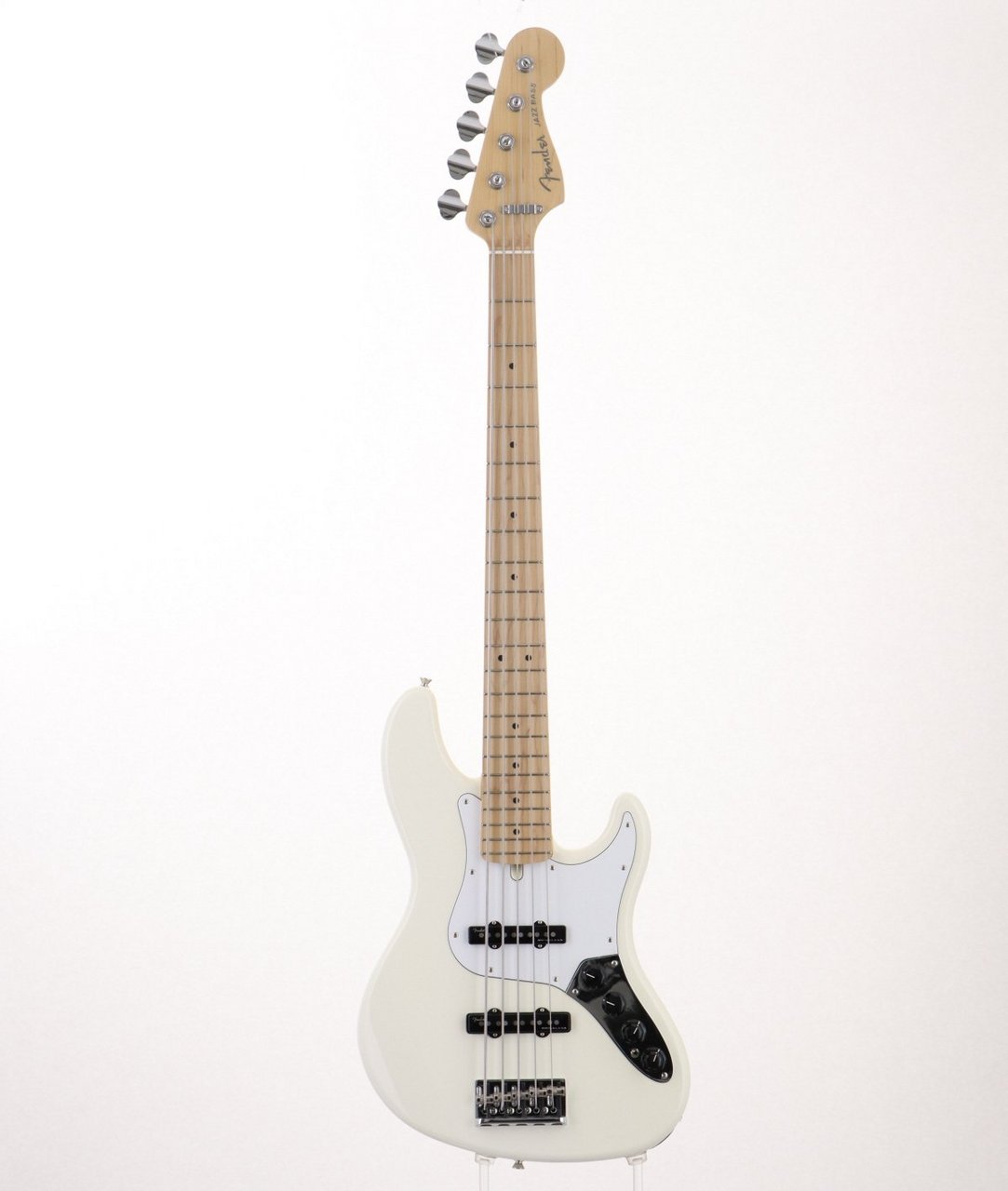 Fender Made in Japan Limited Deluxe Jazz Bass V Arctic White