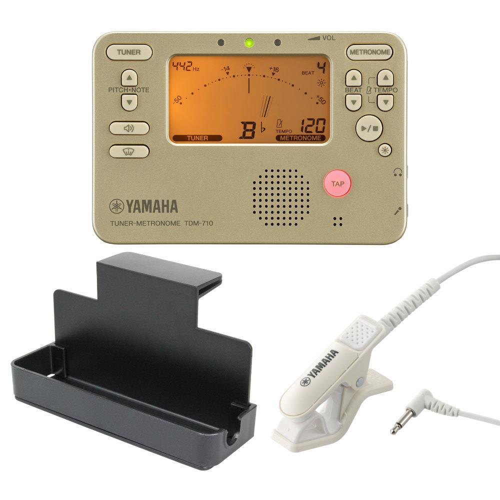 YAMAHA ヤマハ TDM-710GL チューナーメトロノーム TM-40IV チューナー