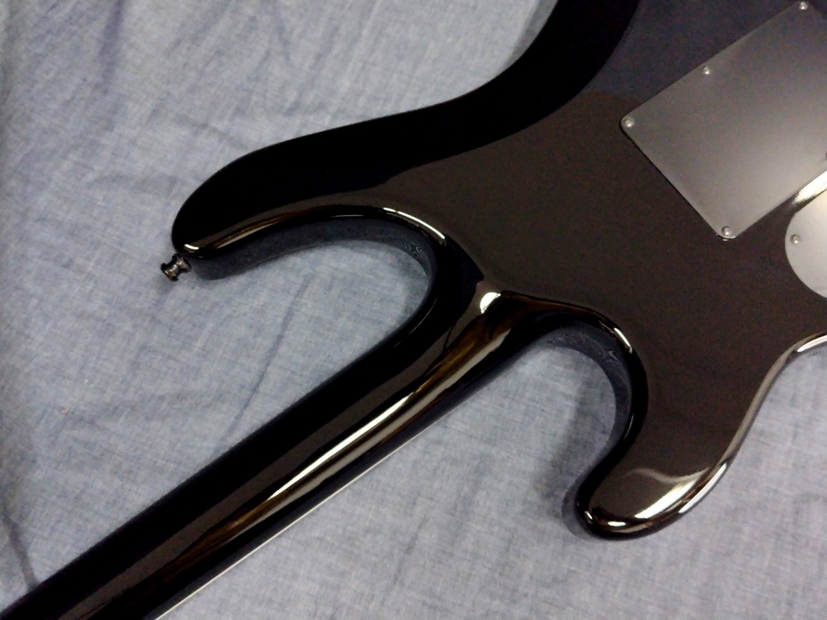 Aria Pro II RS-CUSTOM BK(Black)（B級特価）【楽器検索デジマート】