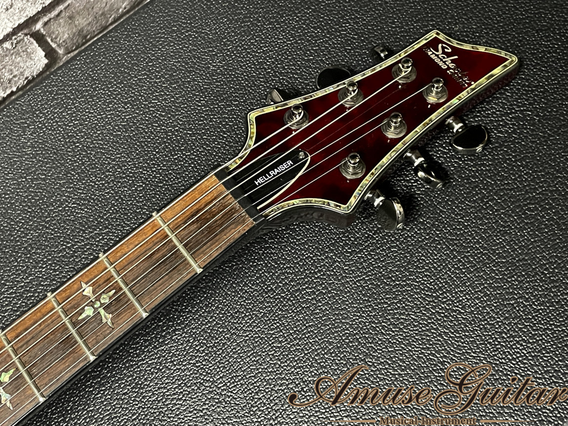 SCHECTER HELLRAISER AD-C-1-HR # Black Cherry 2012年製【EMG 81TW &  89R】w/Original GIG Case 3.34kg（中古）【楽器検索デジマート】