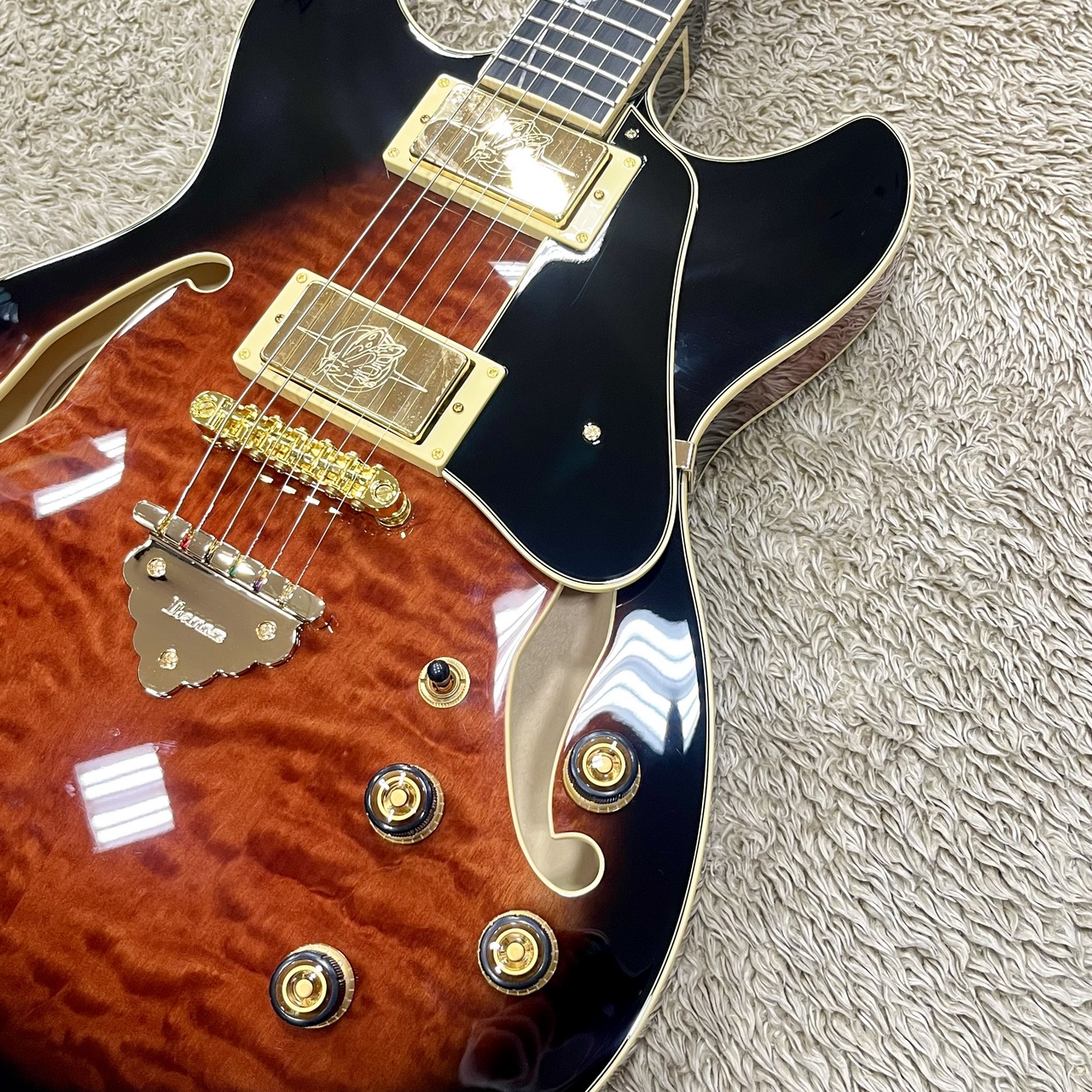 Ibanez AS93QMSP DBS (Dark Brown Sunburst) -Artcore Expressionist