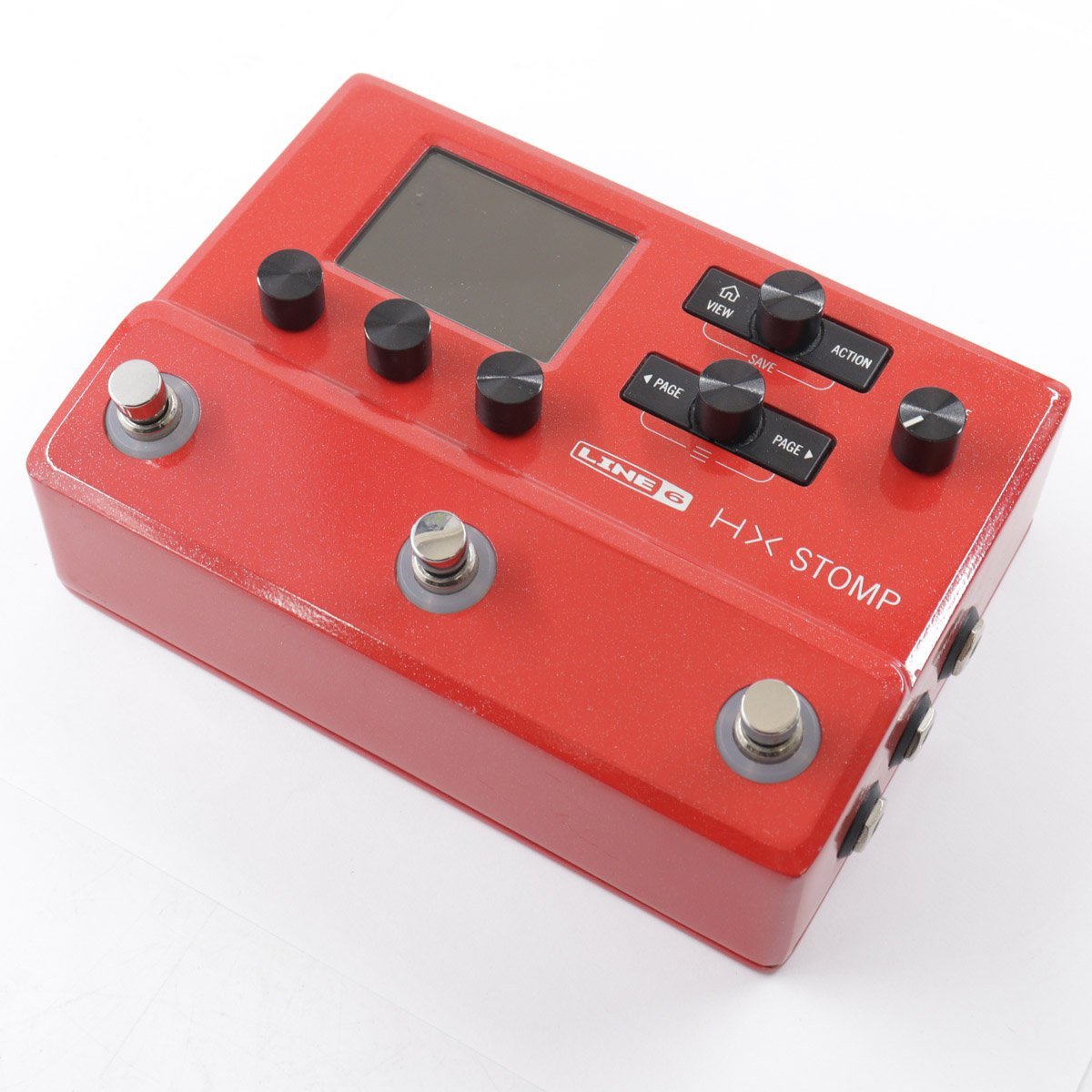 LINE 6 HX STOMP Red 限定カラー マルチエフェクター フロア