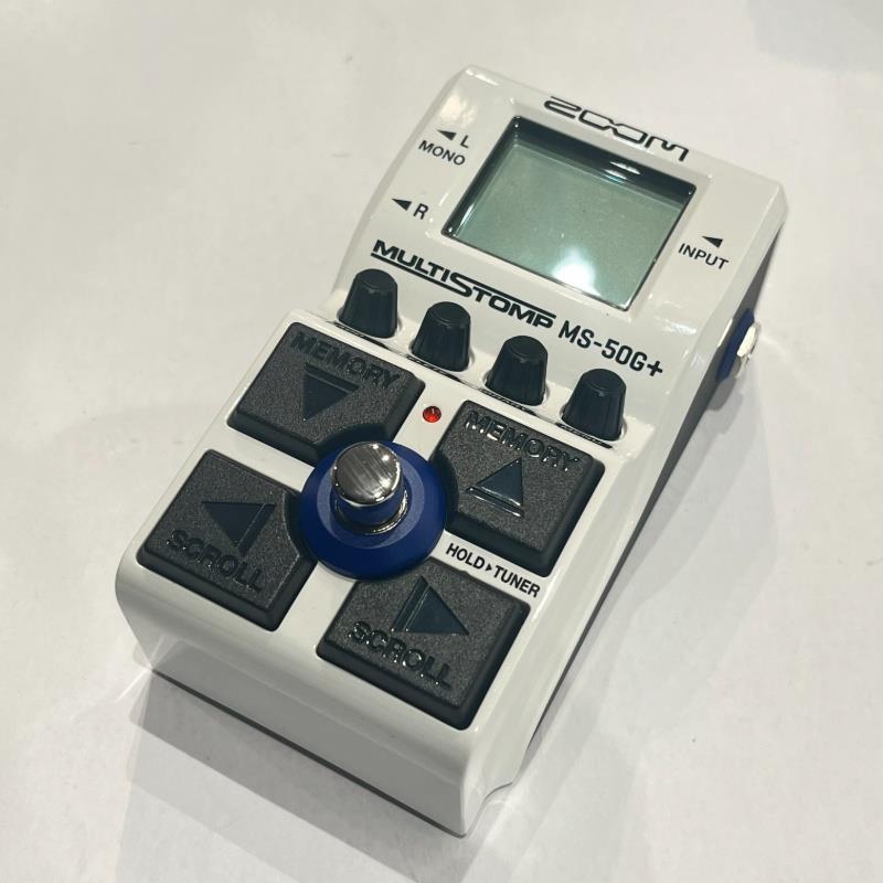 ZOOM MULTISTOMP MS-50G ギターエフェクター 中古 ZOOM USED 中古 MS-50G+ マルチエフェクター（中古）【楽器検索