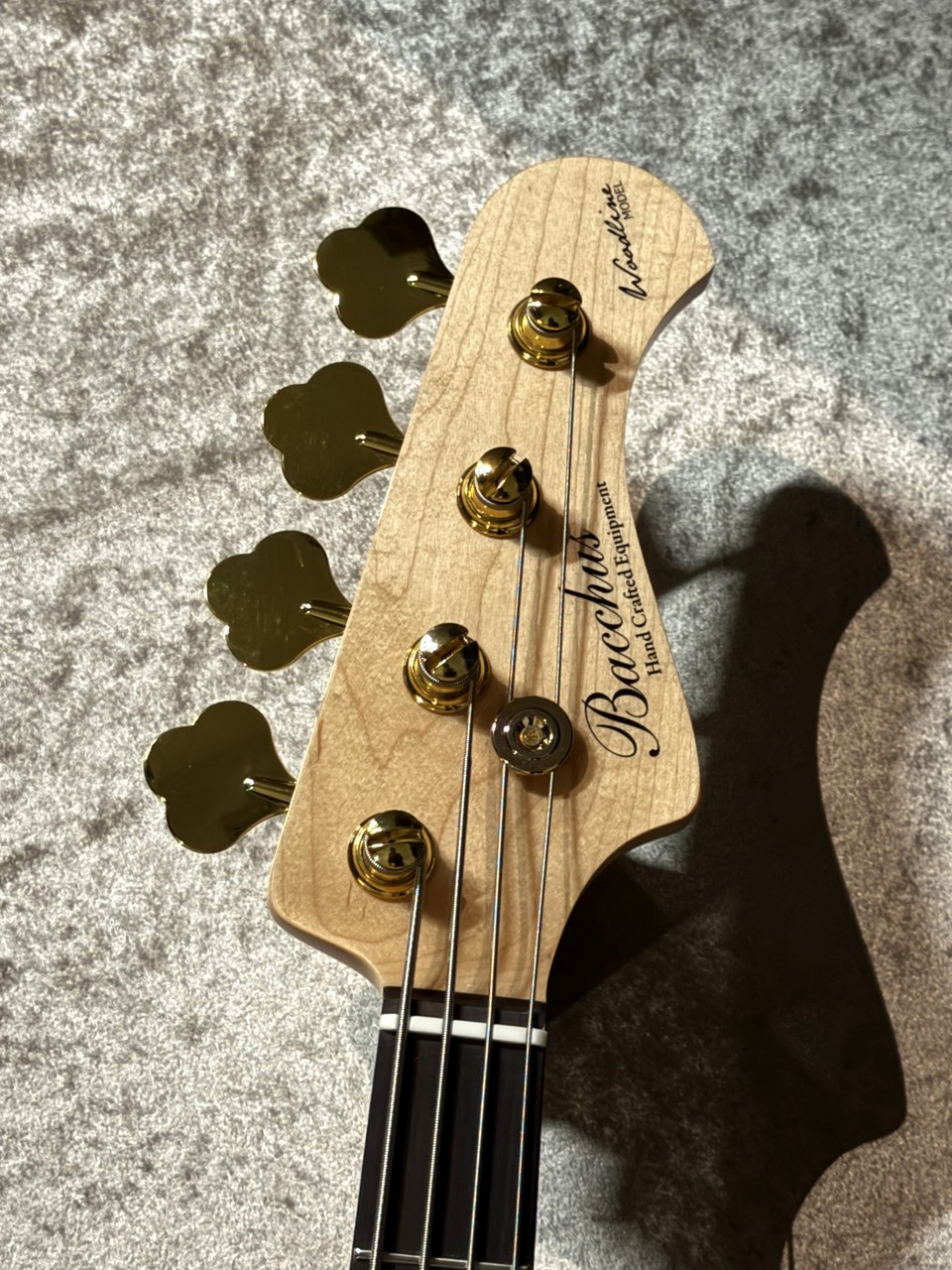 Bacchus Global Series ナチュラルウッドジャスペースタイプ Bacchus WL4-JAZZ - Natural -【3.85kg】【スプルーストップ】（新品
