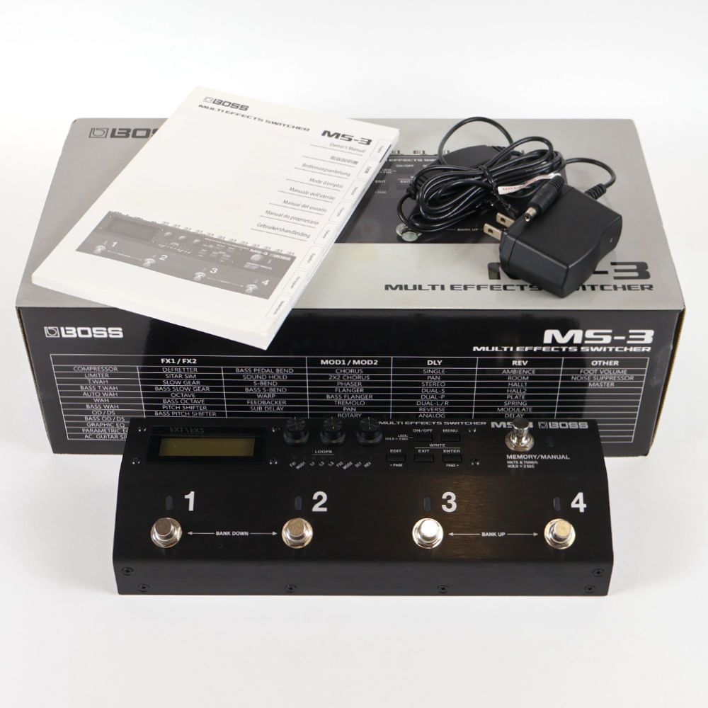 BOSS 【中古】 BOSS MS-3 Multi Effects Switcher マルチエフェクター