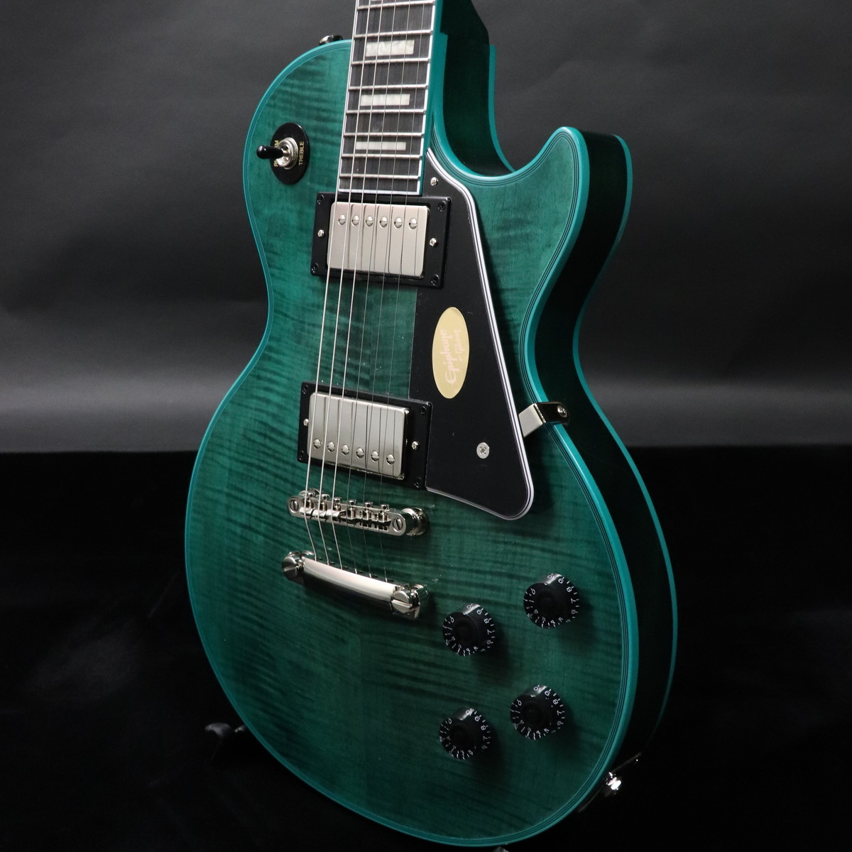 Epiphone Inspired by Gibson Les Paul Custom Widow Peacock 【梅田店