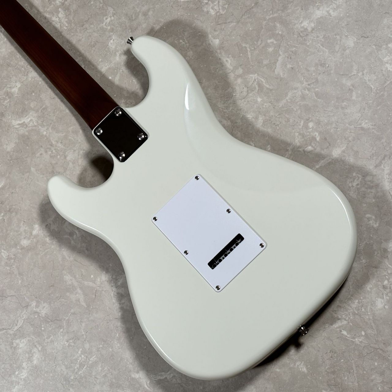 BUSKER'S BST-Standard Gray White ストラトキャスタータイプ（新品