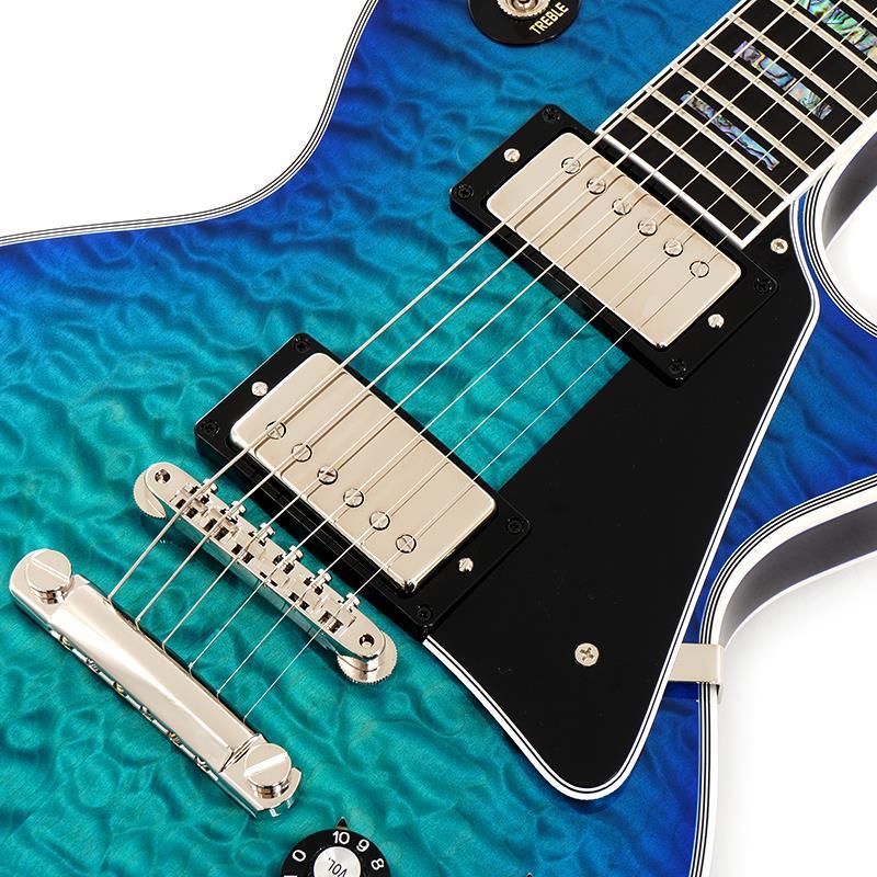 Gibson Custom Shop 1968 Les Paul Custom 7A Quilt Top Gloss (Trans