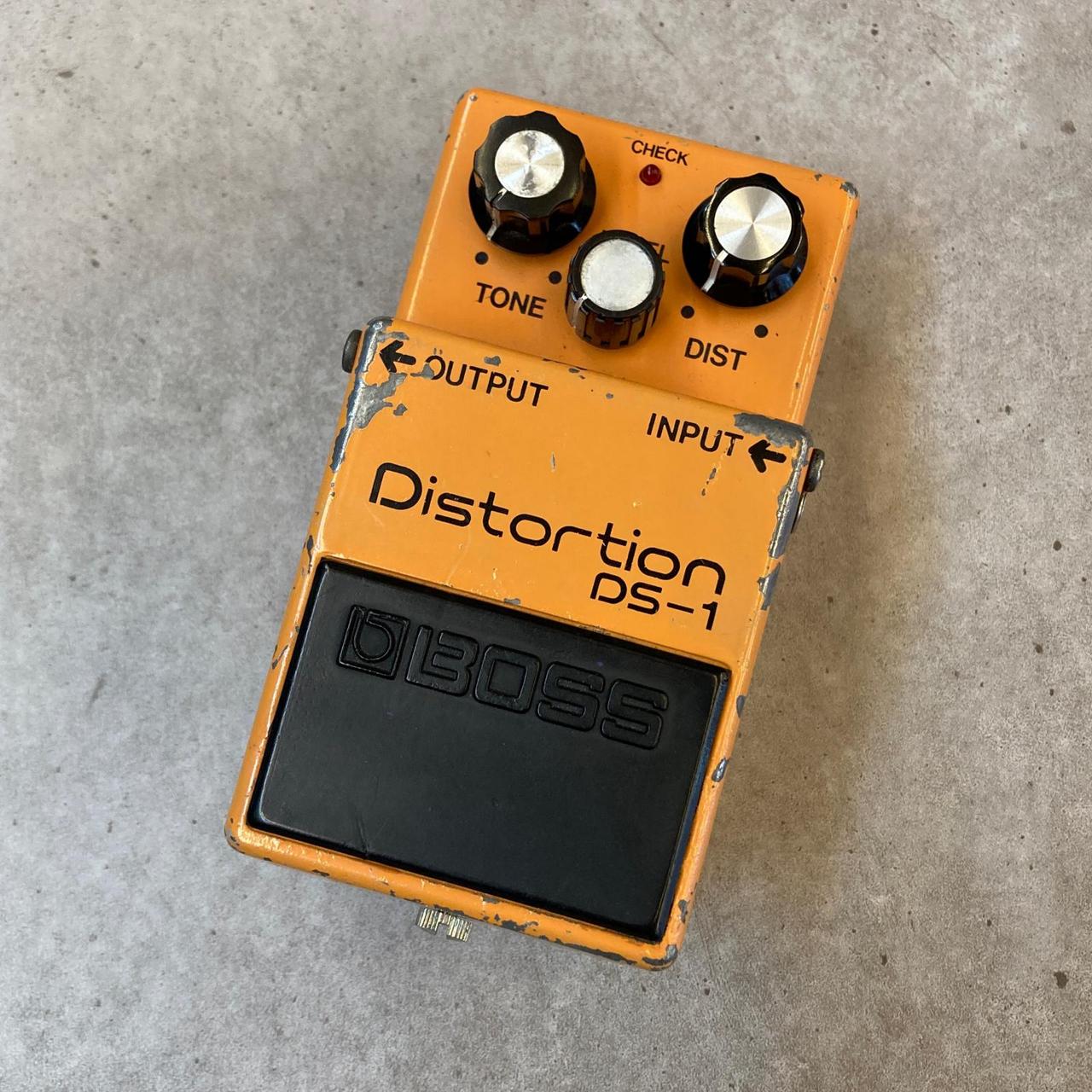 BOSS DS-1 1980年 日本製 銀ネジ 全角 Japan DS1 激レア！】ビンテージBOSS DS-1（銀ネジ）80年日本製を手に入れ