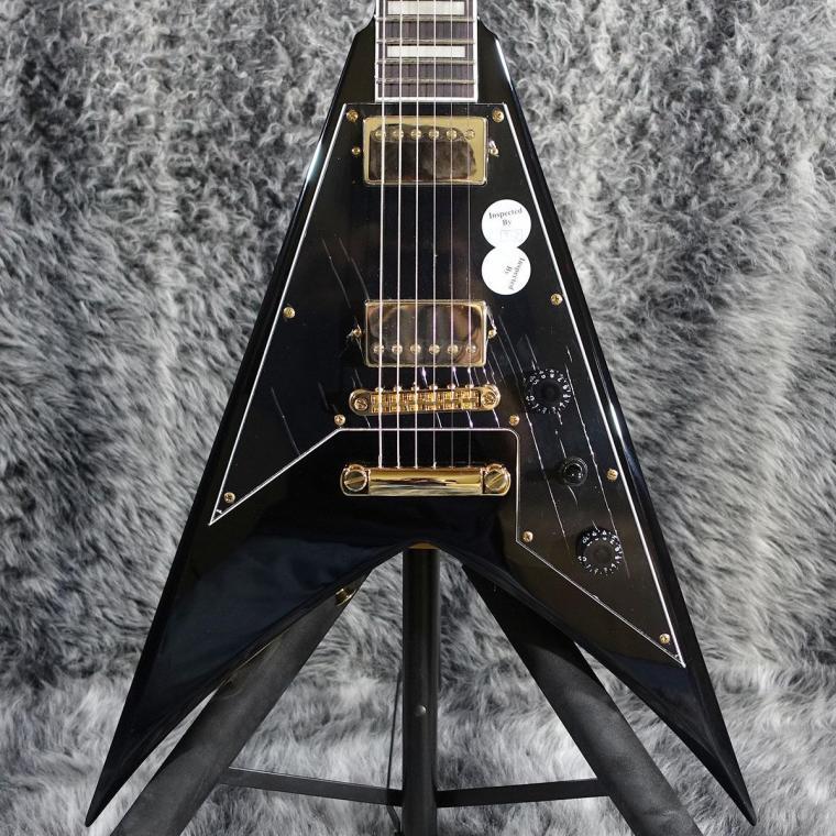 Jacson X Series Signature Scott Ian King V KVXT Gloss Black（中古