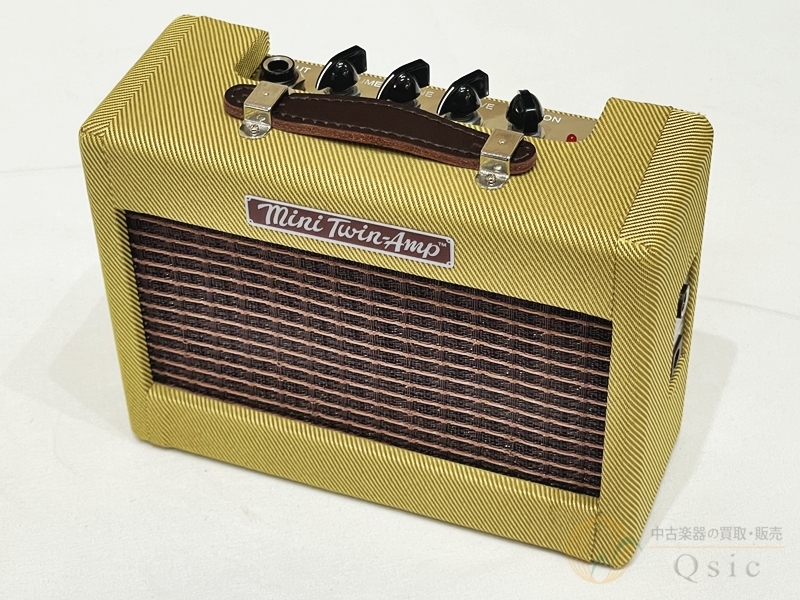人気No.1 Fender MINI '57 TWIN-AMP [QLR42]【箕面店在庫】（中古）【楽器 ギター