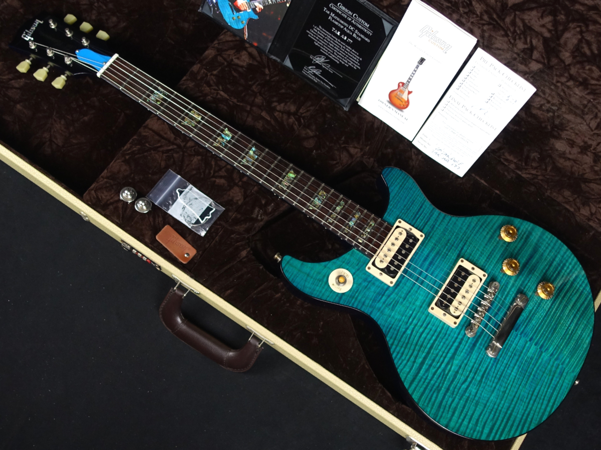 Gibson Custom Shop 1st Edition TAK Matsumoto DC Standard Aqua Blue