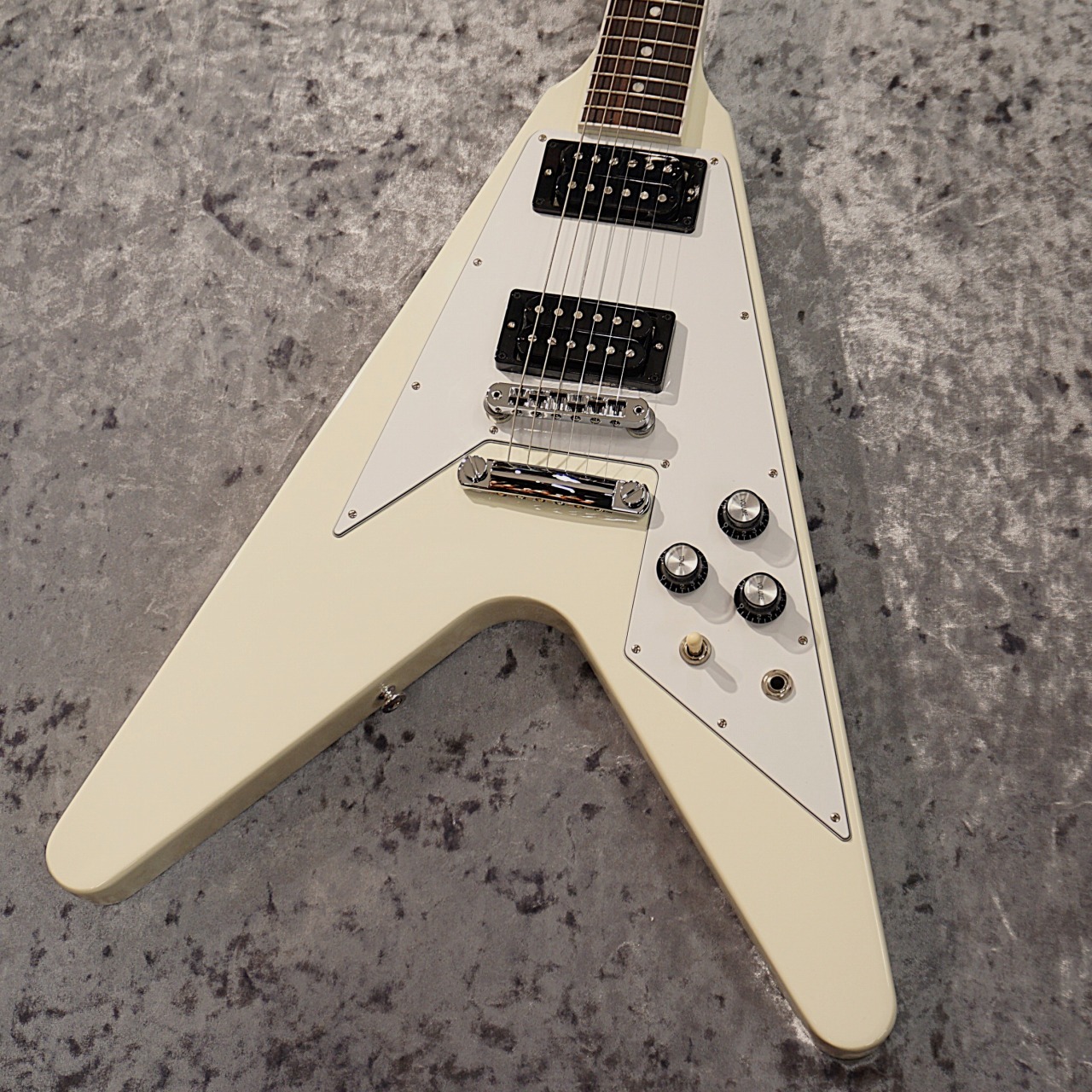 Gibson 70s Flying V Classic White #220360264 [3.18kg]（新品