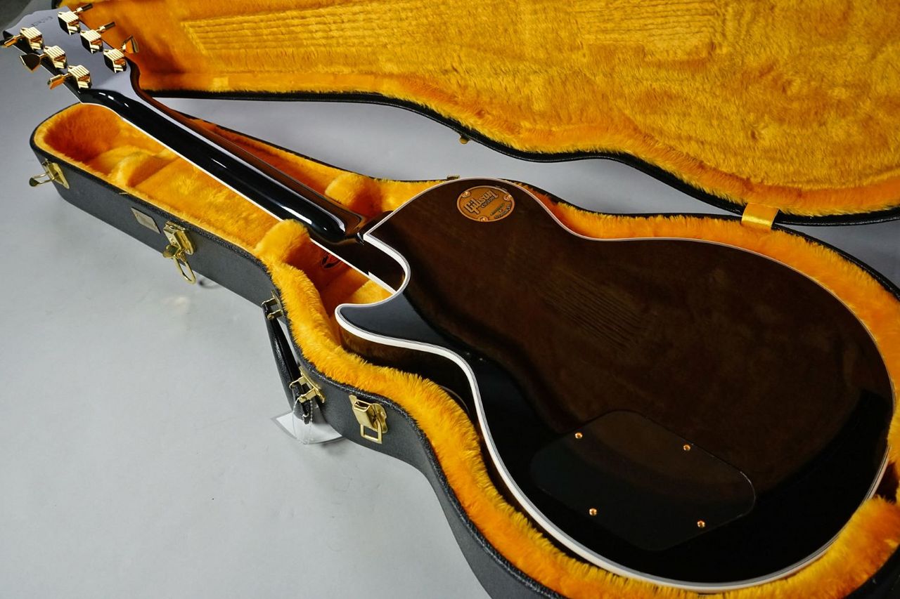 ギター Gibson Les Paul Custum 3A 商品紹介】Gibson Custom Shop Les Paul Custom 3A Quilt Top Trans