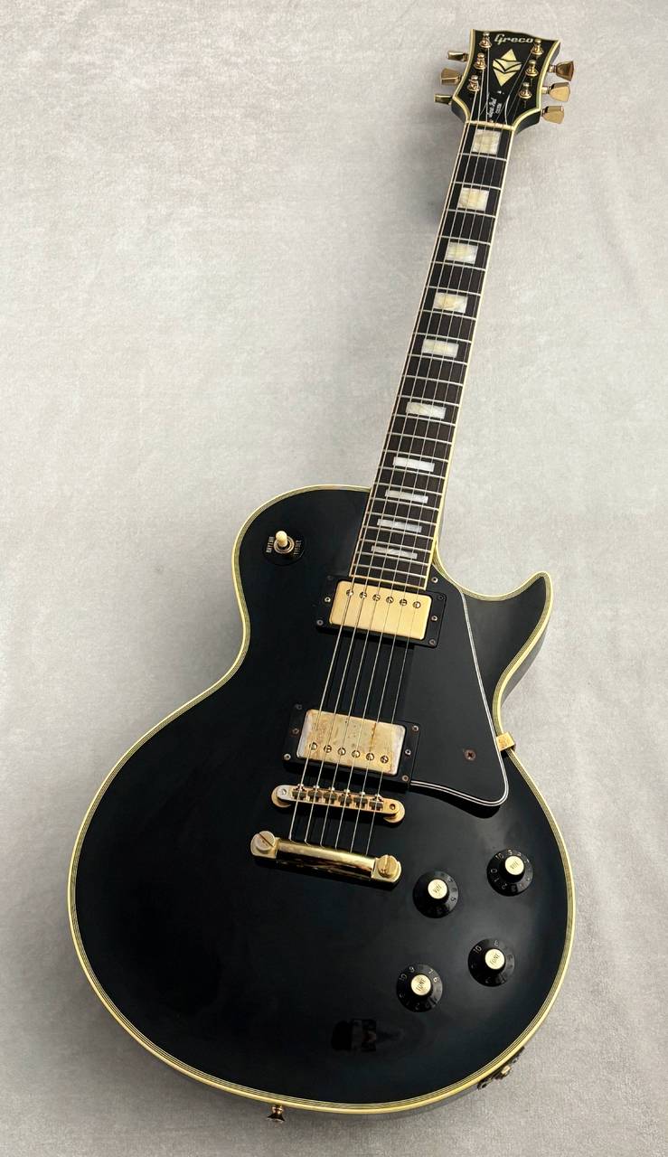 【希少】Greco エレキギター ビンテージ Greco EGC-500 ~Ebony Black~ ≒4.69kg 【1982年製】【ミンコレ