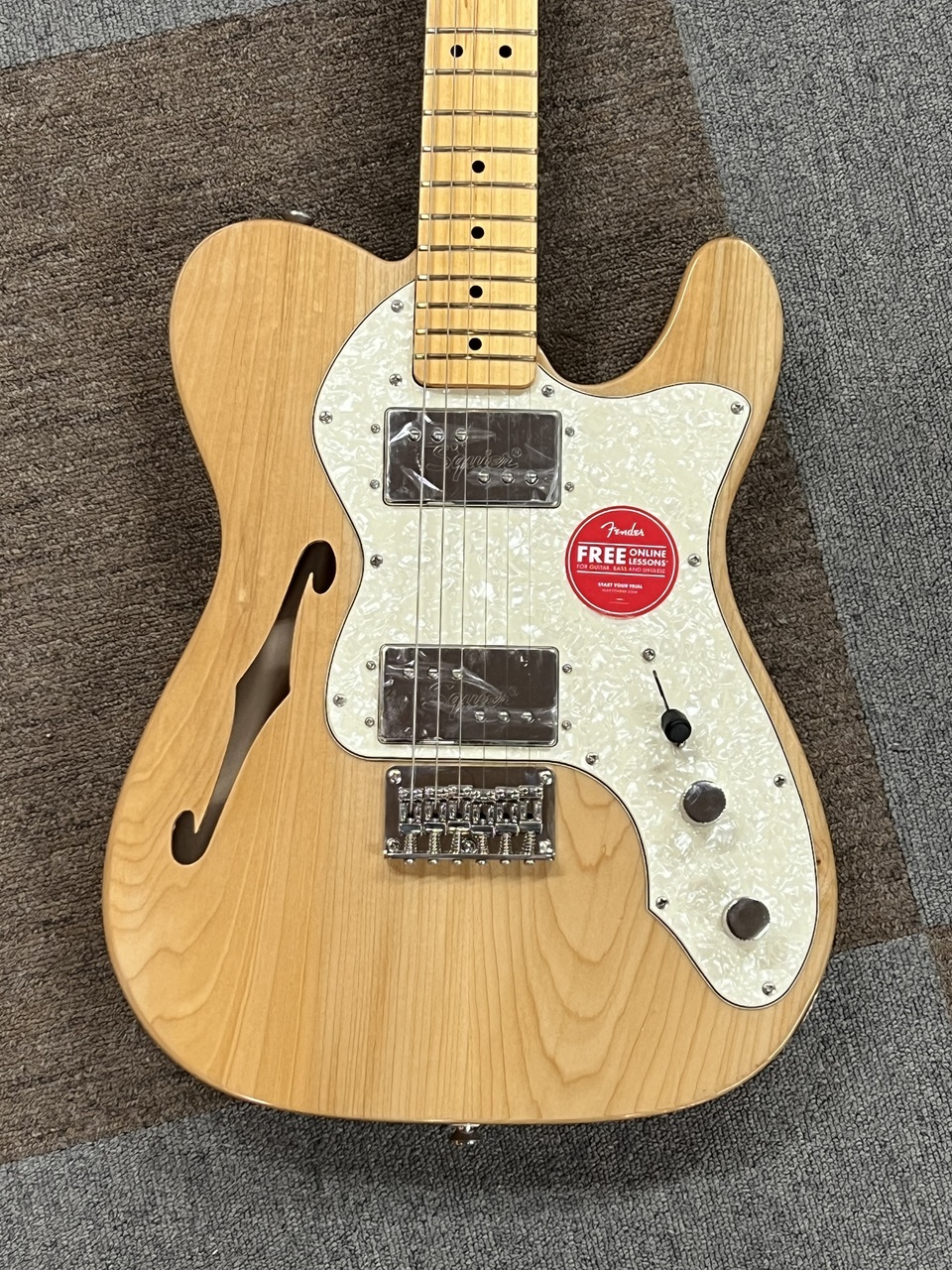 Squier by Fender Classic Vibe '70s Telecaster Thinline, Maple