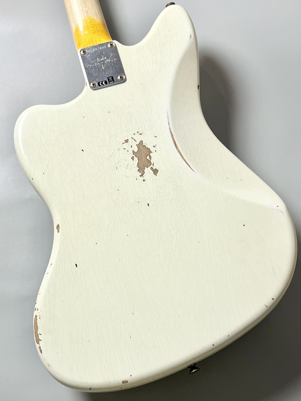 Fender Custom Shop 1963 Jazzmaster Relic Aged Olympic White ≒3.52