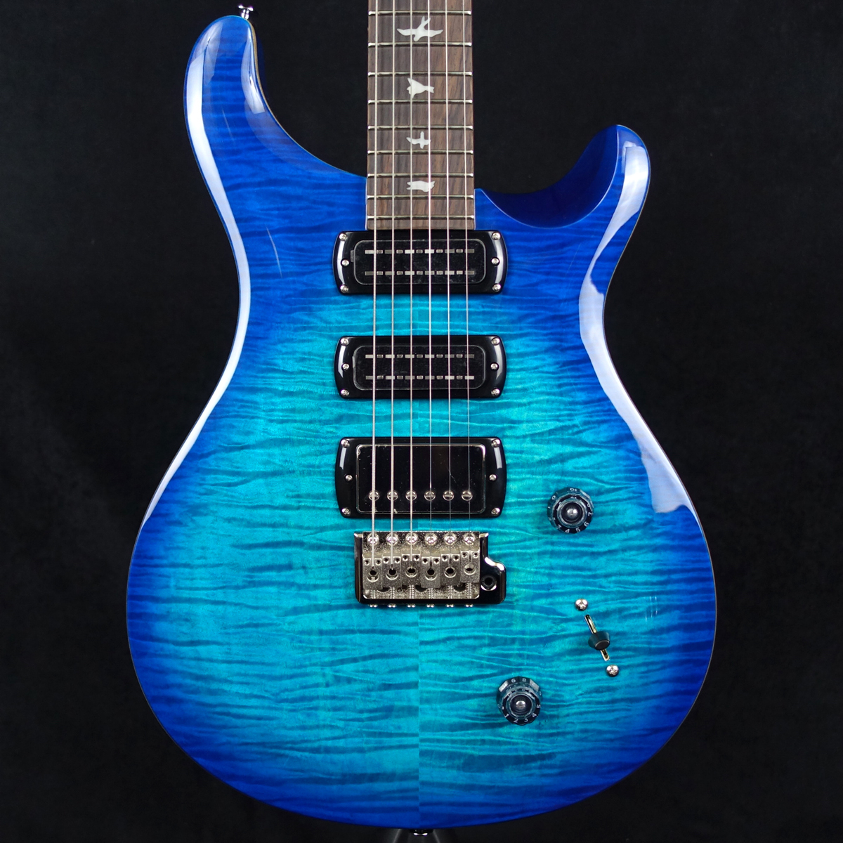 PRS SE （本体のみ） P.R.S. SE Custom 24 Floyd (Charcoal Cherry Burst) ｜イケベ