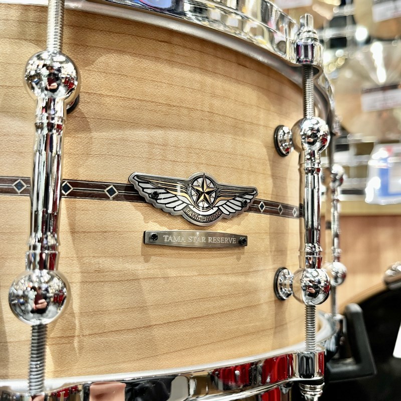 Tama TLCM1465SI-OCM [STAR Reserve Snare Drum / Solid Curly Maple