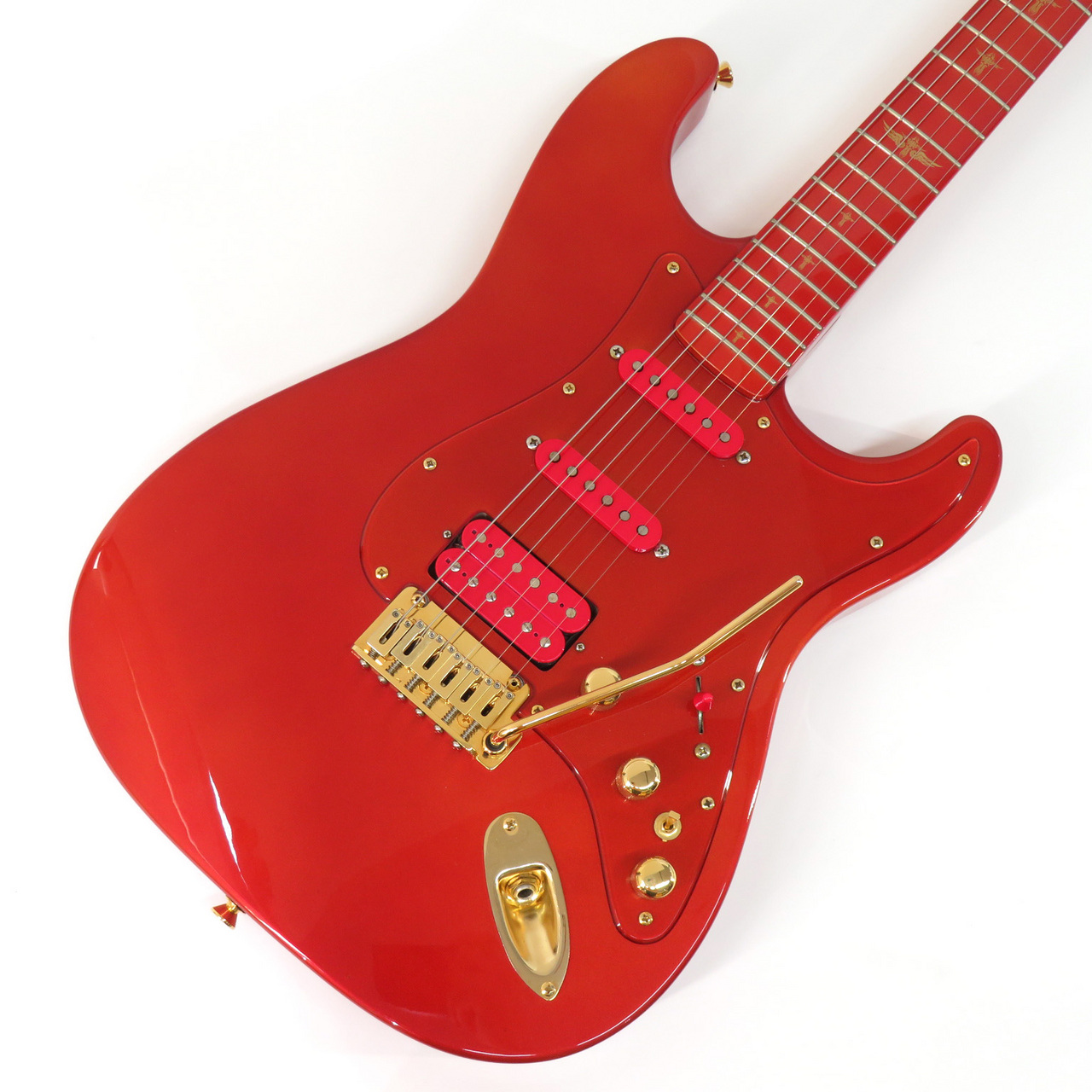 092s☆Combat コンバット Stratocaster SSH All Red レッド ストラト