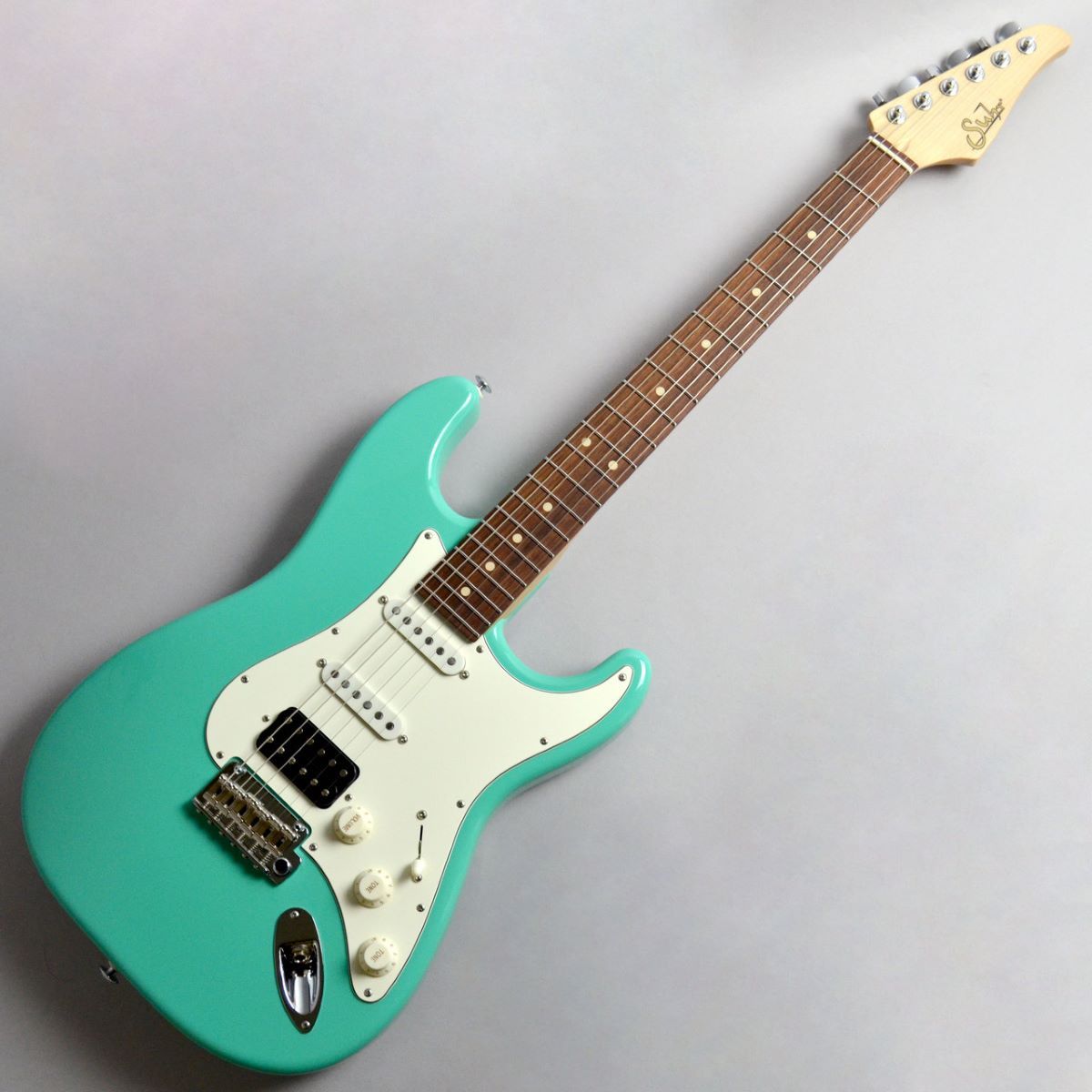 Suhr JST Classic Pro SSH Surf Green - ギター