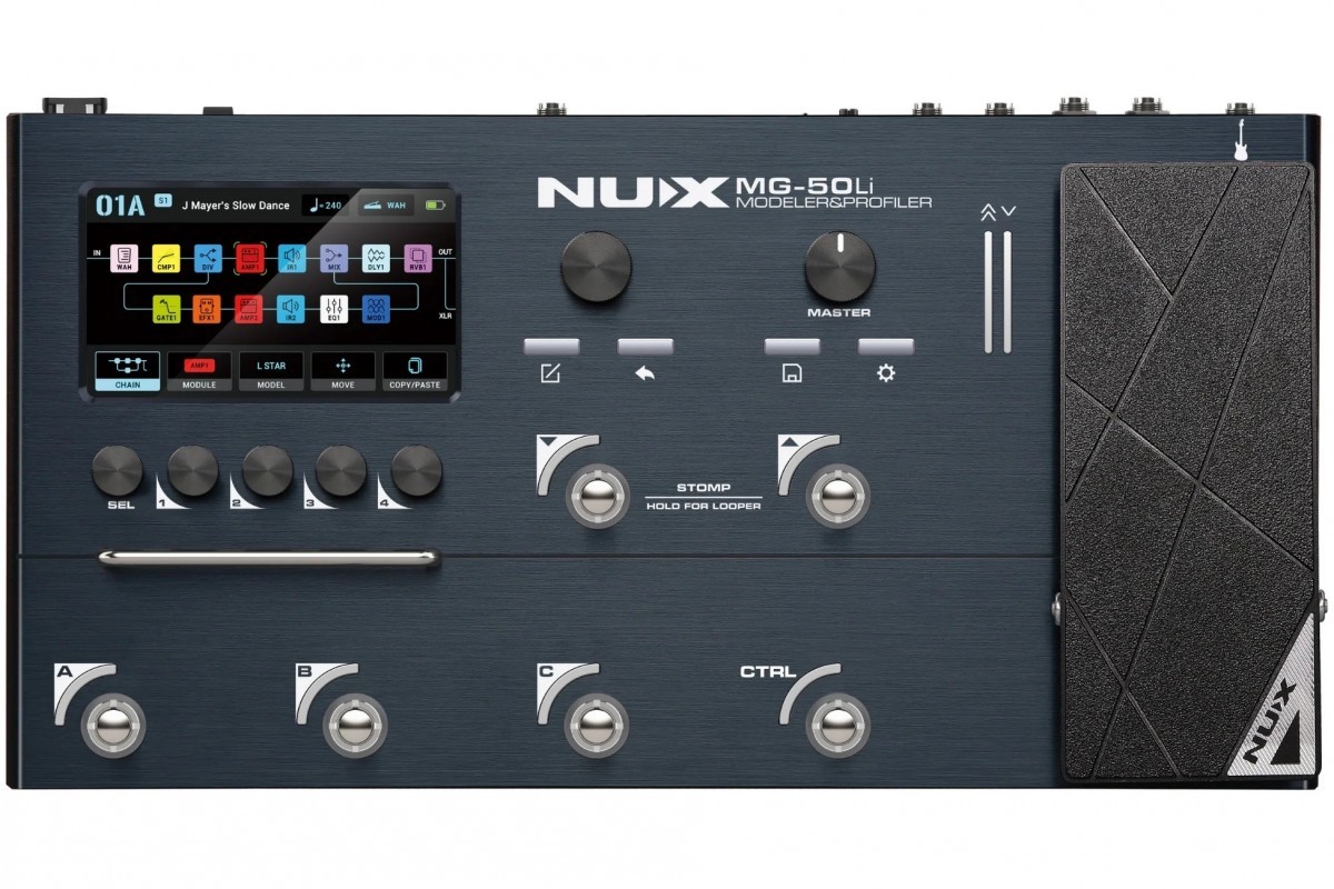 nu-x MG-50Li Modeler & Profiler Shadow Mist NU-X ニューエックス