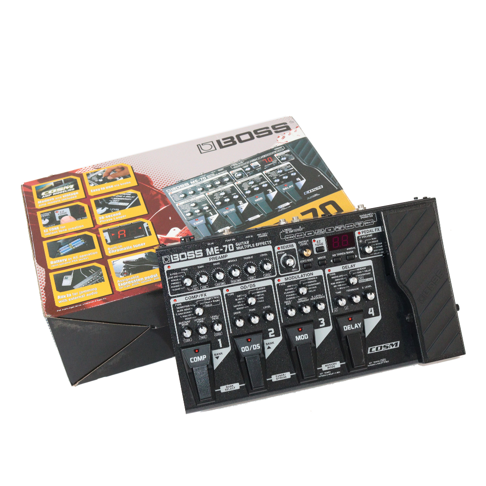 BOSS ME-70 マルチエフェクターとエフェクターケース BOSS ME-70 マルチエフェクターとエフェクターケース Amazon.com