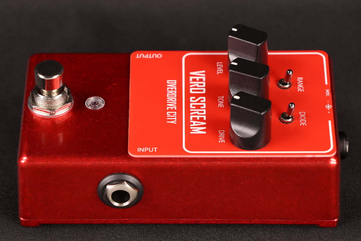 VeroCity Effects Pedals VERO SCREAM CANDY RED オーバー