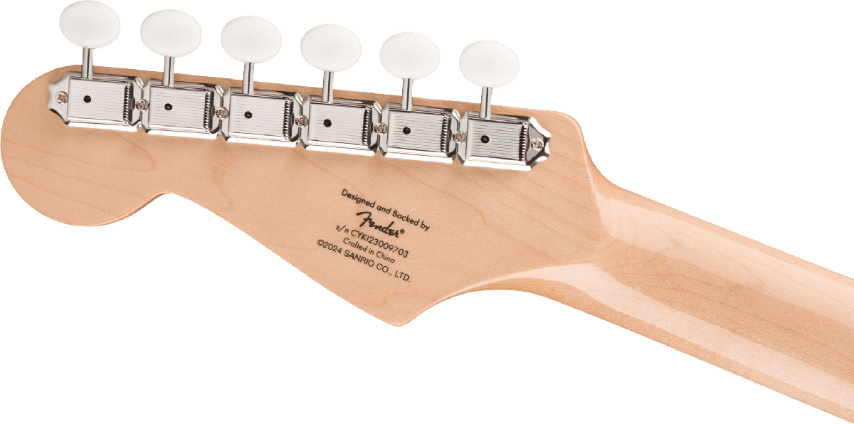 Squier by Fender Limited Hello Kitty Pink Stratocaster w/Hello