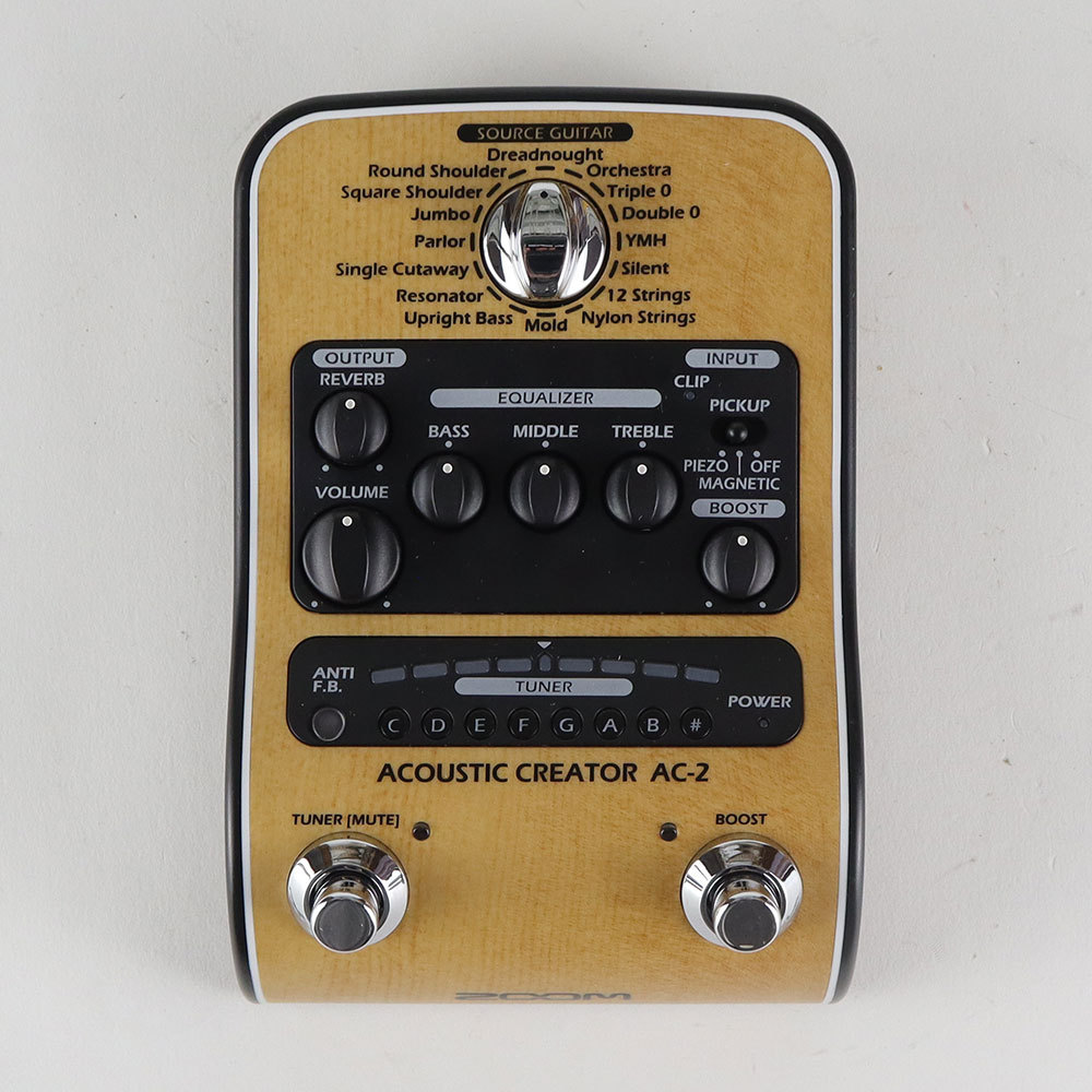 ZOOM 【中古】 ZOOM ズーム AC-2 Acoustic Creator アコースティック