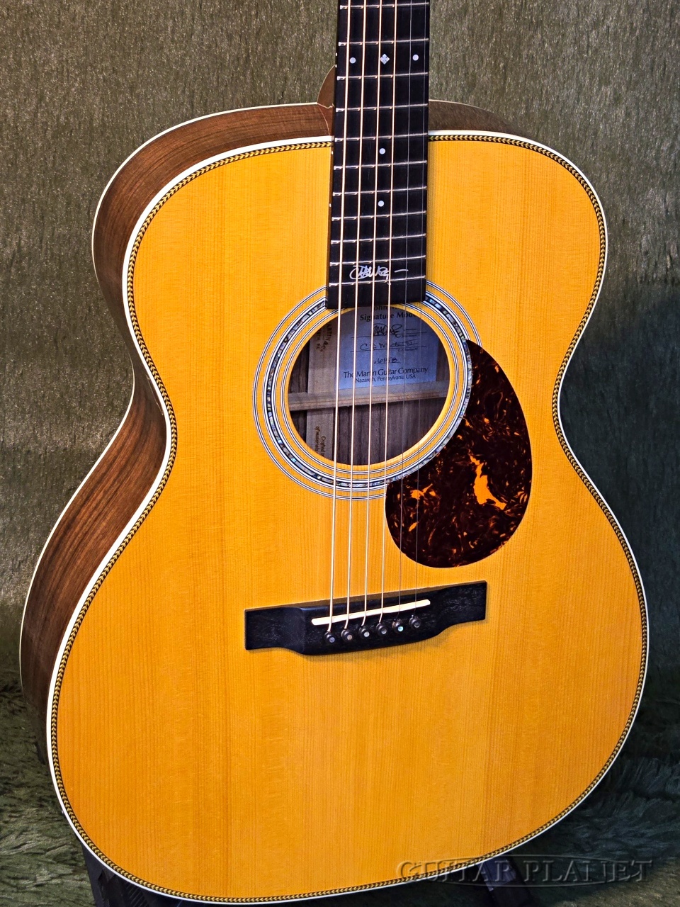 Martin OMJM John Mayer シグネチャーモデル（純正ケース付） Martin OMJM John Mayer シグネチャーモデル（純正ケース付） Martin