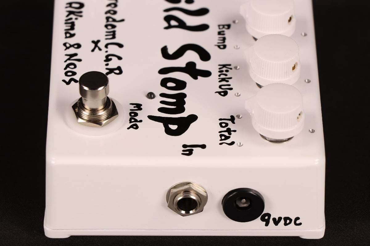 AKIMA&NEOS Wild Stomp White AN-EF-01 白 ベース用プリアンプ