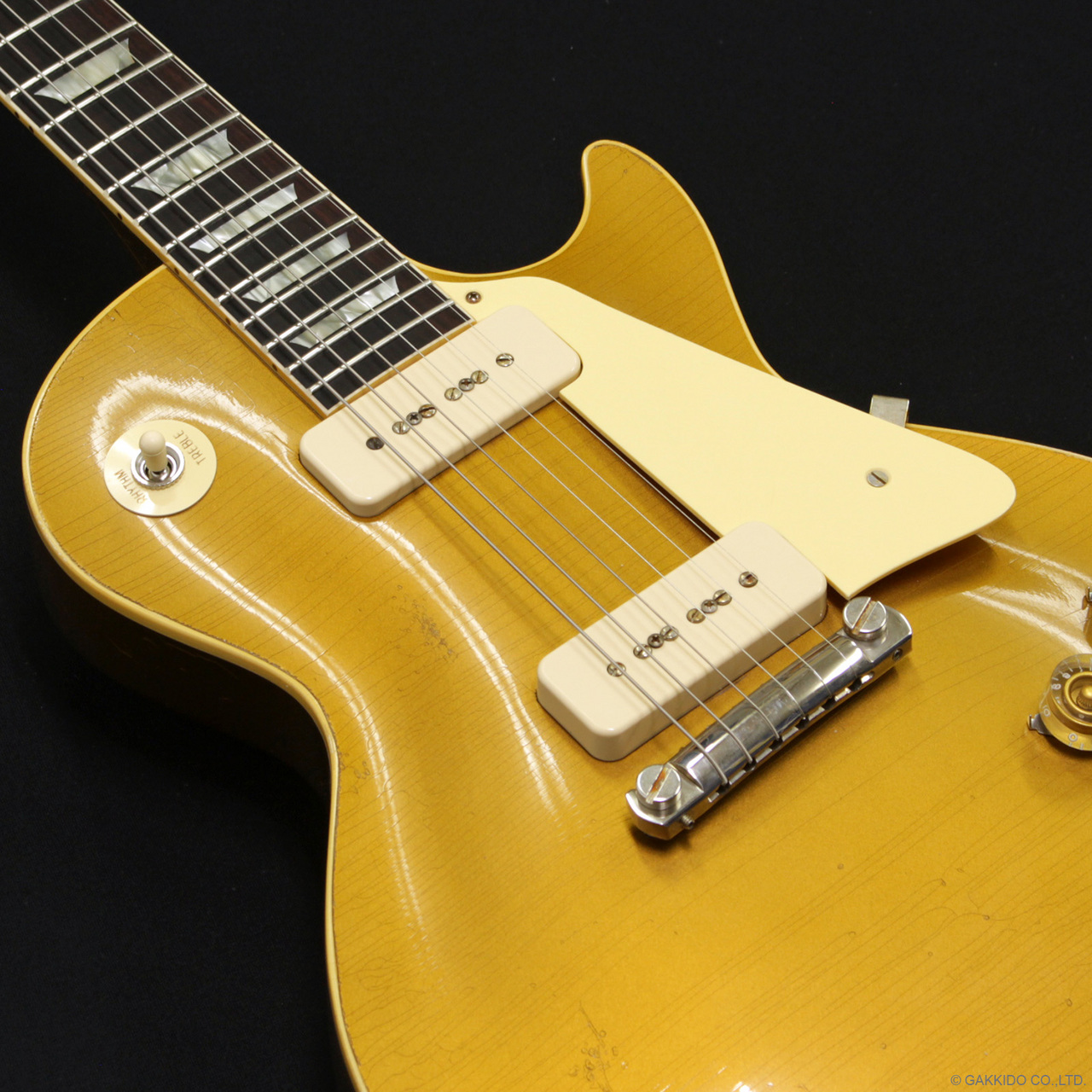 Gibson Custom Shop 1954 Les Paul Standard All Gold - Murphy Lab Light Aged  NH [Double Gold]（新品/送料無料）【楽器検索デジマート】