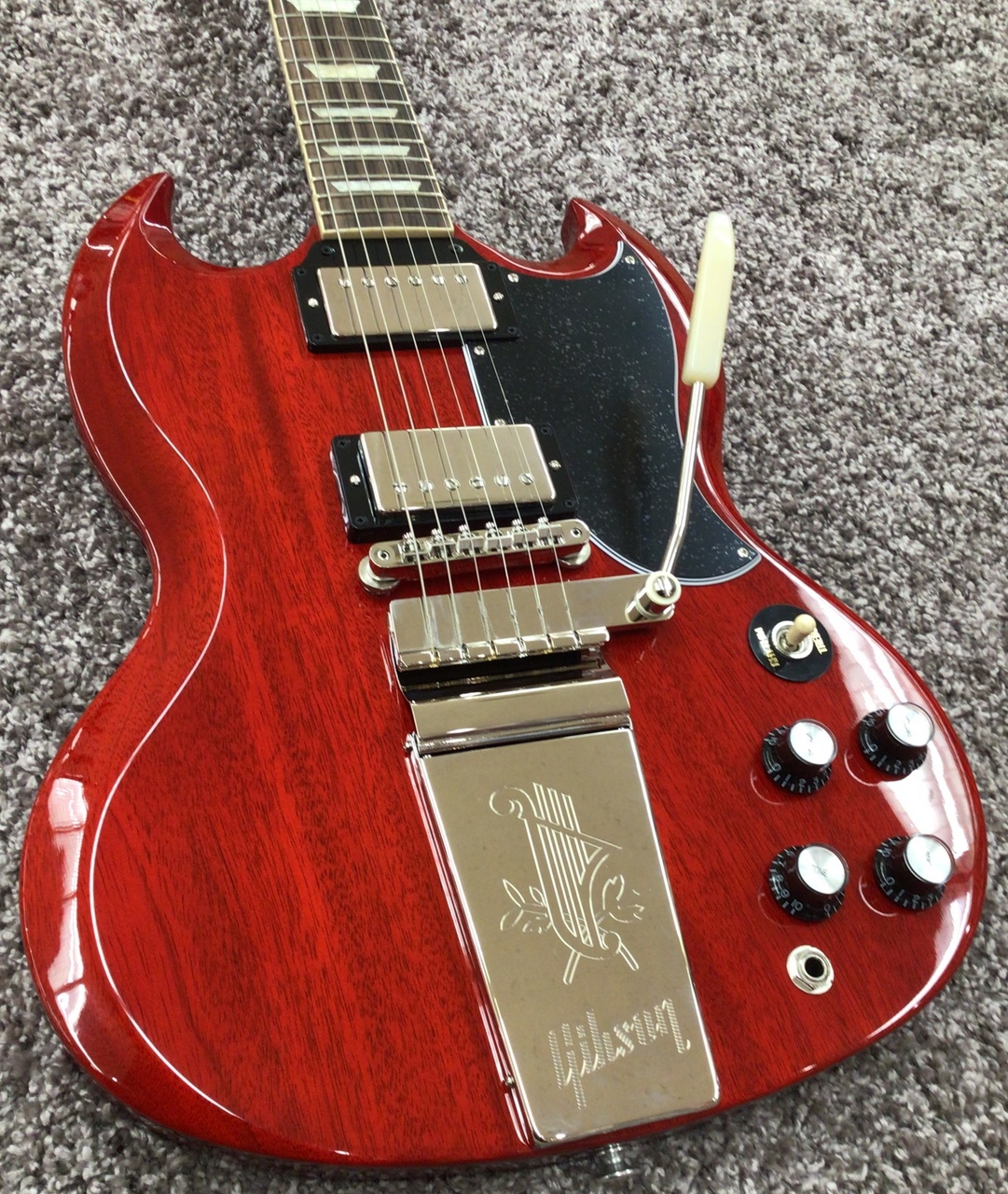 MAESTRO SG BY GIBSON マエストロ SG エレキギター 激安通販オンラインショップ】 MAESTRO マエストロ チェリー