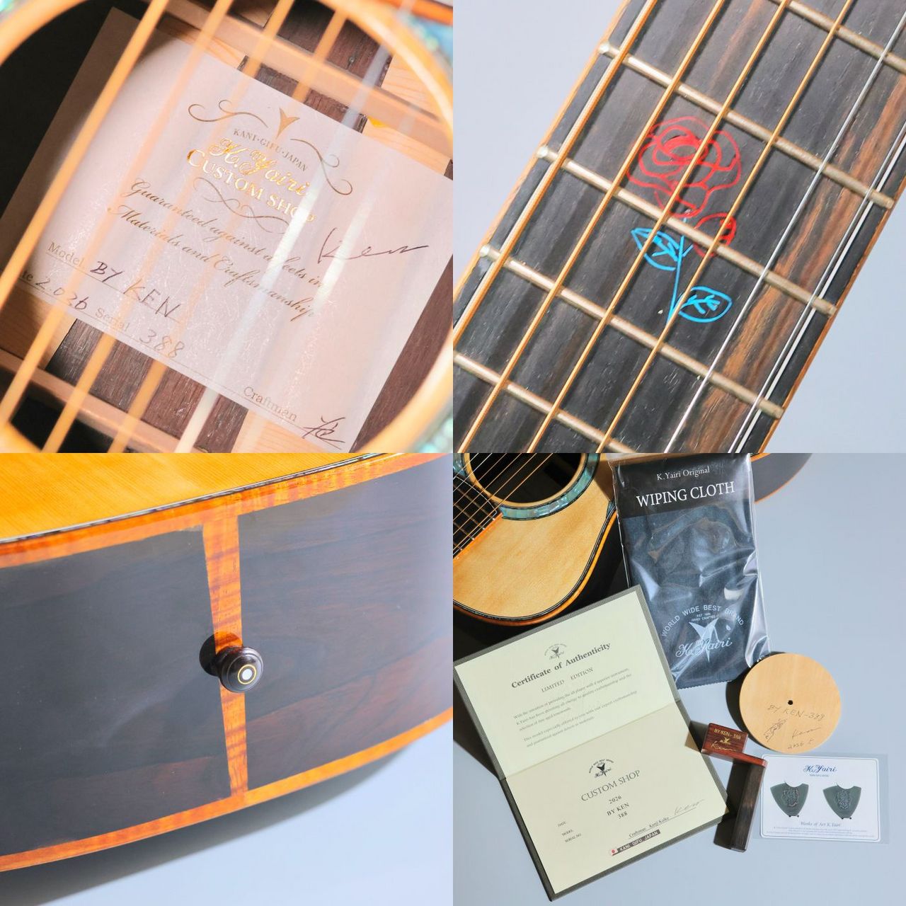 K.Yairi ~Custom Shop~ BY KEN-388 Kenji Koike Vintage Sitka Spruce
