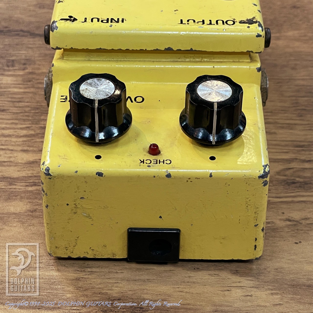 BOSS OD-1 #8300 (Raytheon RC3403ADB) 銀ネジ スケルトンスイッチ