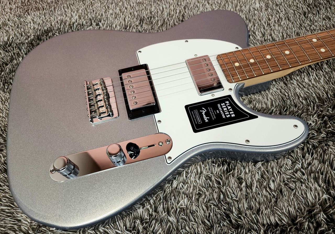 Fender Player Series Telecaster HH Silver / Pau Ferro
