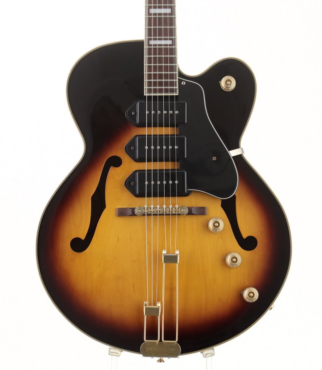 Epiphone Zephyr Blues Deluxe Vintage Sunburst 1999年製【3.48kg