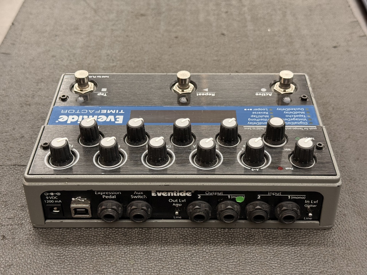 【動作確認済み】 Eventide TimeFactor ギターエフェクター EVENTIDE TimeFactor デジタルディレイ イーブンタイド マルチエフェクター