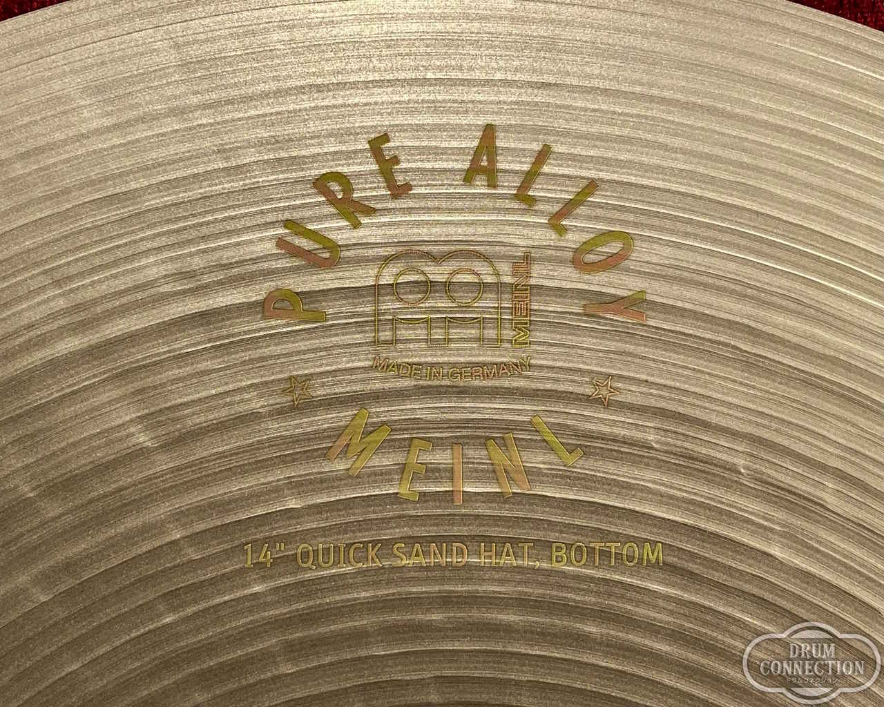 Meinl Pure Alloy Quick Sand Hat 14 Meinl Pure Alloy Quick Sand Hat 14