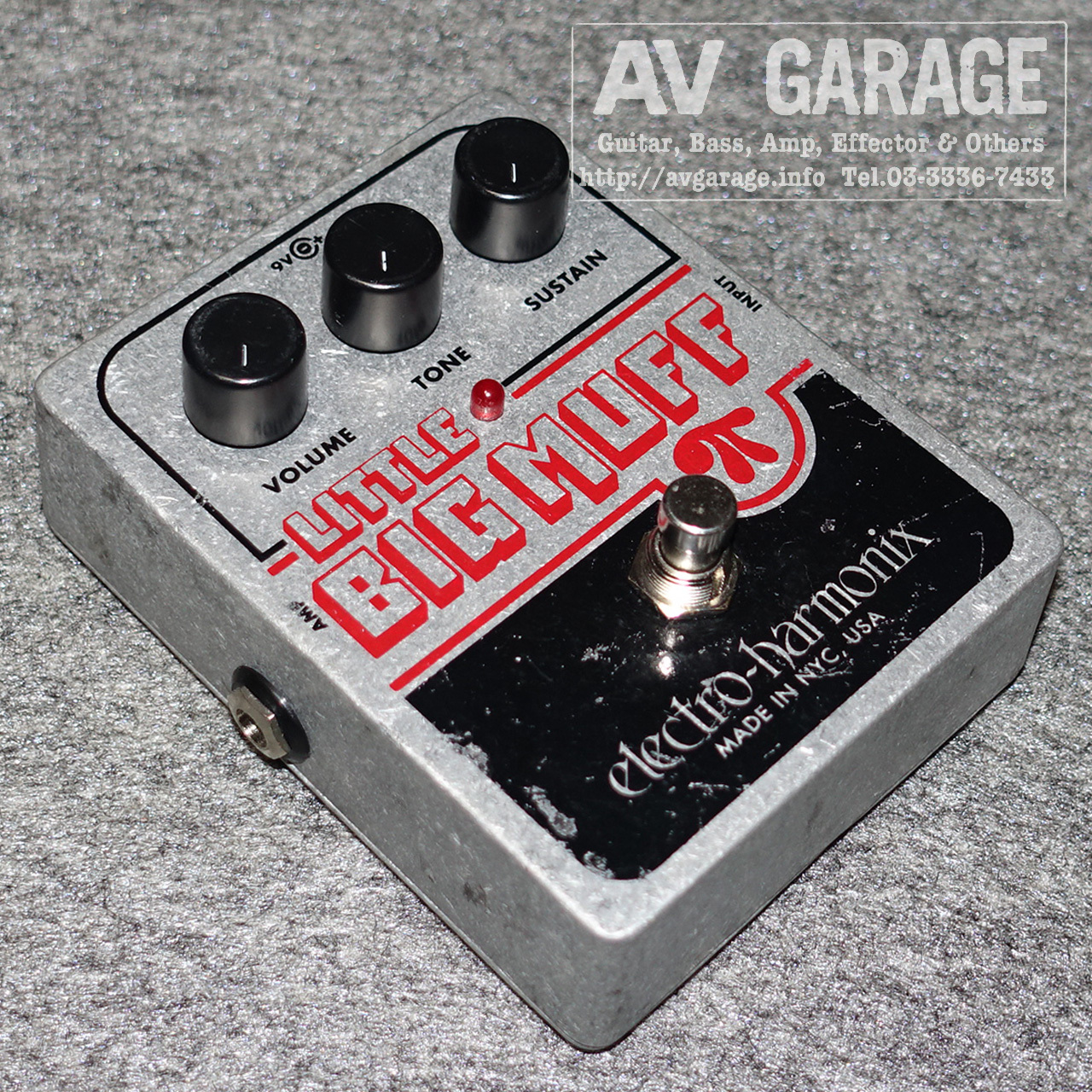 Little Big Muff　リトルビッグマフ　エレキギター用 Electro-Harmonix Little Big Muff Pi Distortion/Sustainer（中古