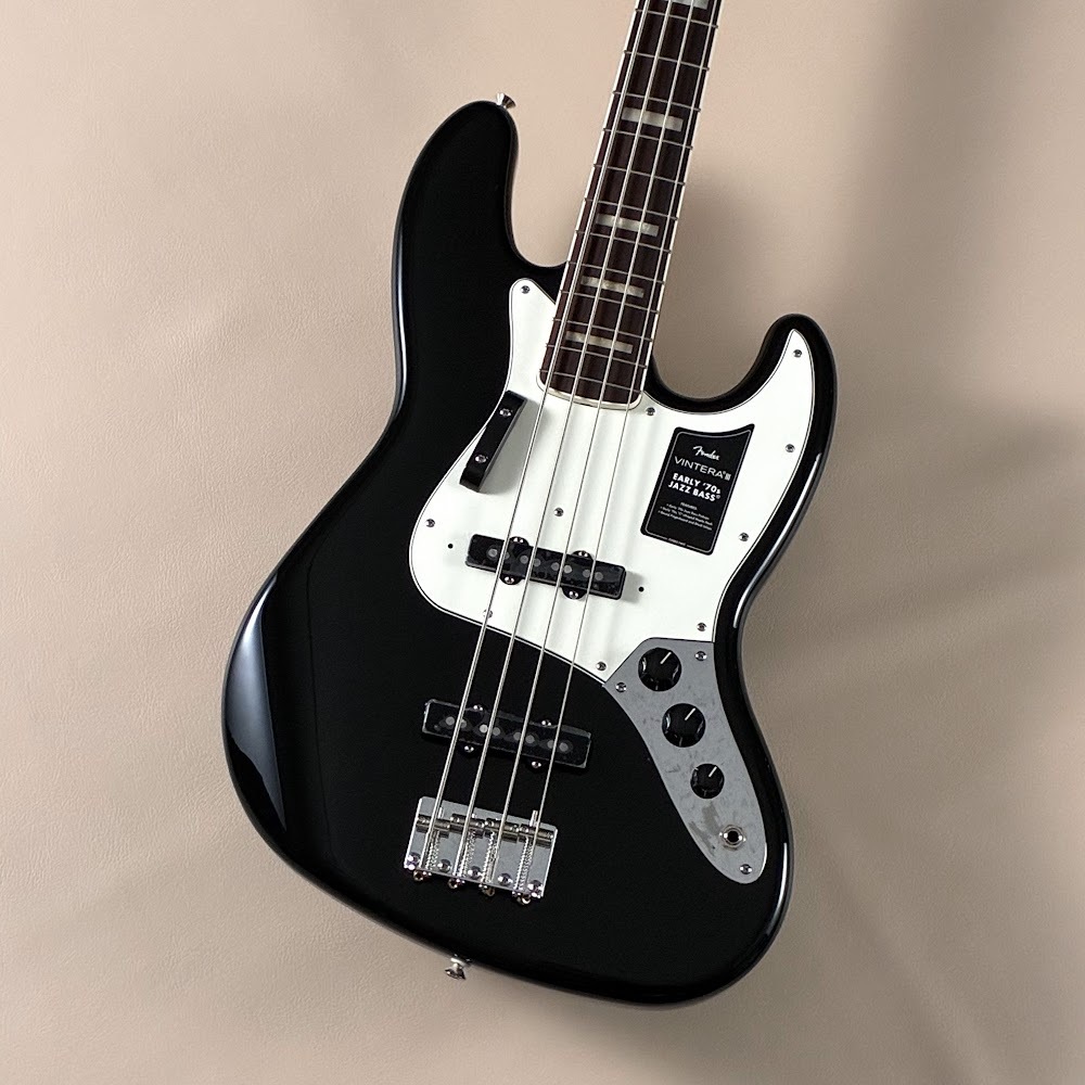 Fender Vintera III Early '70s Jazz Bass / Black 【S/N MX25144007