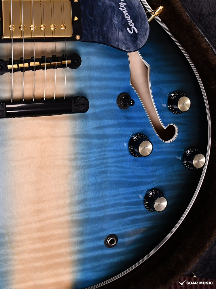 Seventy Seven Guitars EXRUBATO FLAME MAPLE WSE'24/NJ BL-B-VGR 約